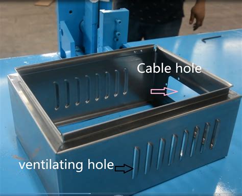 box bending set up